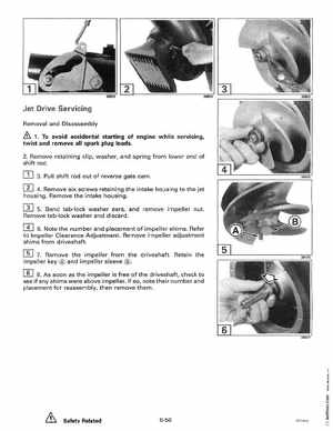 1995 Johnson Evinrude "EO" 9.9 thru 30, 2-Cylinder Service Manual, P/N 503146, Page 267