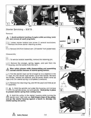 1995 Johnson Evinrude "EO" 9.9 thru 30, 2-Cylinder Service Manual, P/N 503146, Page 283