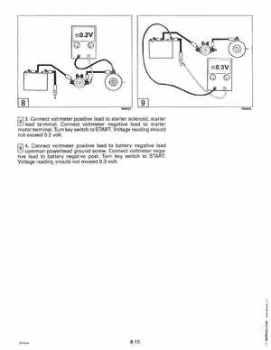 1995 Johnson Evinrude "EO" 9.9 thru 30, 2-Cylinder Service Manual, P/N 503146, Page 305