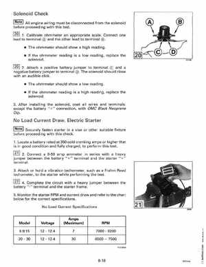 1995 Johnson Evinrude "EO" 9.9 thru 30, 2-Cylinder Service Manual, P/N 503146, Page 308