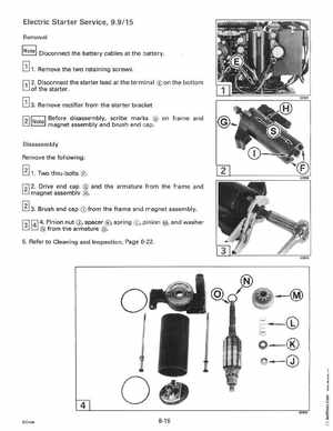 1995 Johnson Evinrude "EO" 9.9 thru 30, 2-Cylinder Service Manual, P/N 503146, Page 309