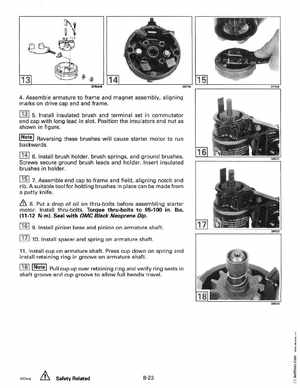 1995 Johnson Evinrude "EO" 9.9 thru 30, 2-Cylinder Service Manual, P/N 503146, Page 313