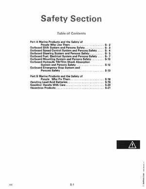 1995 Johnson Evinrude "EO" 9.9 thru 30, 2-Cylinder Service Manual, P/N 503146, Page 323