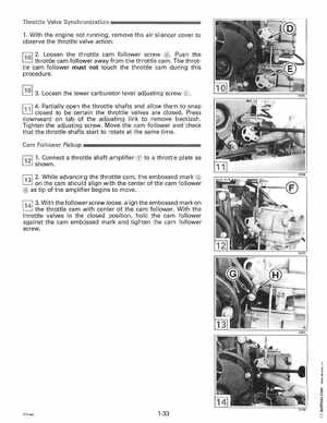 1995 Johnson Evinrude "EO" 90 CV 85 thru 115 Service Manual, P/N 503150, Page 39