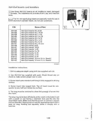 1995 Johnson Evinrude "EO" 90 CV 85 thru 115 Service Manual, P/N 503150, Page 50