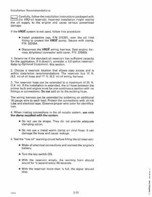 1995 Johnson Evinrude "EO" 90 CV 85 thru 115 Service Manual, P/N 503150, Page 61