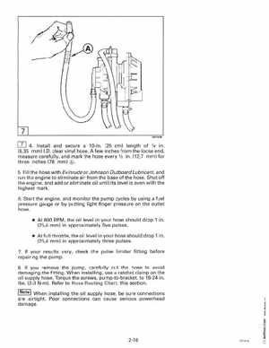 1995 Johnson Evinrude "EO" 90 CV 85 thru 115 Service Manual, P/N 503150, Page 66