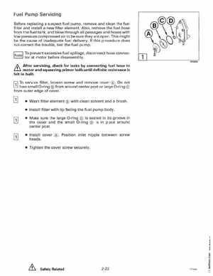 1995 Johnson Evinrude "EO" 90 CV 85 thru 115 Service Manual, P/N 503150, Page 72