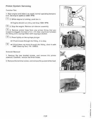 1995 Johnson Evinrude "EO" 90 CV 85 thru 115 Service Manual, P/N 503150, Page 74