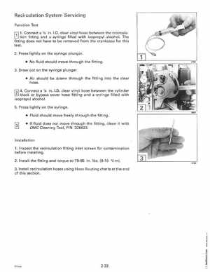 1995 Johnson Evinrude "EO" 90 CV 85 thru 115 Service Manual, P/N 503150, Page 83