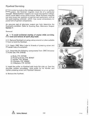 1995 Johnson Evinrude "EO" 90 CV 85 thru 115 Service Manual, P/N 503150, Page 96