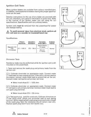 1995 Johnson Evinrude "EO" 90 CV 85 thru 115 Service Manual, P/N 503150, Page 98