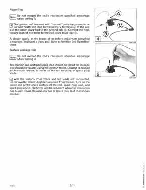 1995 Johnson Evinrude "EO" 90 CV 85 thru 115 Service Manual, P/N 503150, Page 99