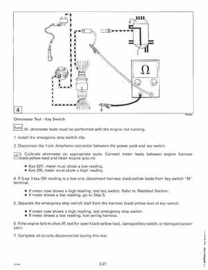 1995 Johnson Evinrude "EO" 90 CV 85 thru 115 Service Manual, P/N 503150, Page 115