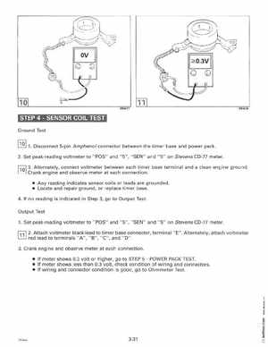 1995 Johnson Evinrude "EO" 90 CV 85 thru 115 Service Manual, P/N 503150, Page 119