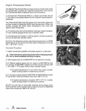 1995 Johnson Evinrude "EO" 90 CV 85 thru 115 Service Manual, P/N 503150, Page 127