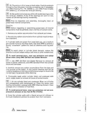 1995 Johnson Evinrude "EO" 90 CV 85 thru 115 Service Manual, P/N 503150, Page 142