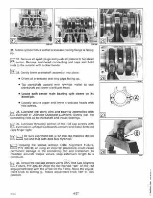 1995 Johnson Evinrude "EO" 90 CV 85 thru 115 Service Manual, P/N 503150, Page 149