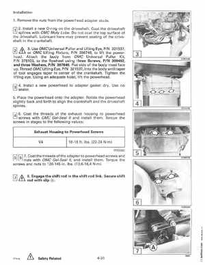 1995 Johnson Evinrude "EO" 90 CV 85 thru 115 Service Manual, P/N 503150, Page 153