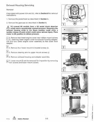 1995 Johnson Evinrude "EO" 90 CV 85 thru 115 Service Manual, P/N 503150, Page 168