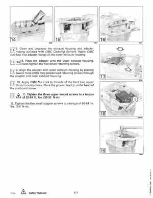 1995 Johnson Evinrude "EO" 90 CV 85 thru 115 Service Manual, P/N 503150, Page 170