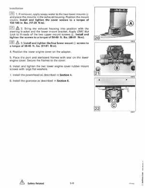 1995 Johnson Evinrude "EO" 90 CV 85 thru 115 Service Manual, P/N 503150, Page 171