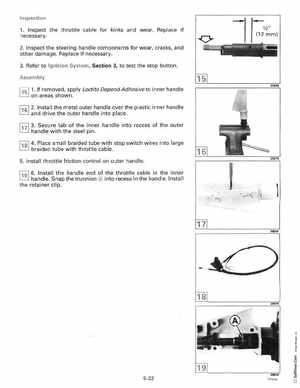 1995 Johnson Evinrude "EO" 90 CV 85 thru 115 Service Manual, P/N 503150, Page 185