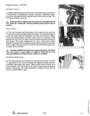 1995 Johnson Evinrude "EO" 90 CV 85 thru 115 Service Manual, P/N 503150, Page 187