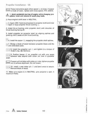 1995 Johnson Evinrude "EO" 90 CV 85 thru 115 Service Manual, P/N 503150, Page 192