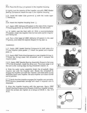 1995 Johnson Evinrude "EO" 90 CV 85 thru 115 Service Manual, P/N 503150, Page 194