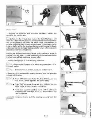 1995 Johnson Evinrude "EO" 90 CV 85 thru 115 Service Manual, P/N 503150, Page 199