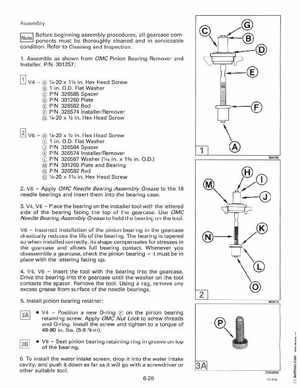 1995 Johnson Evinrude "EO" 90 CV 85 thru 115 Service Manual, P/N 503150, Page 207