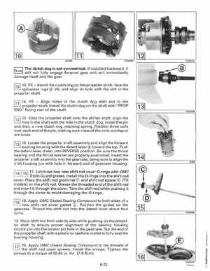 1995 Johnson Evinrude "EO" 90 CV 85 thru 115 Service Manual, P/N 503150, Page 209
