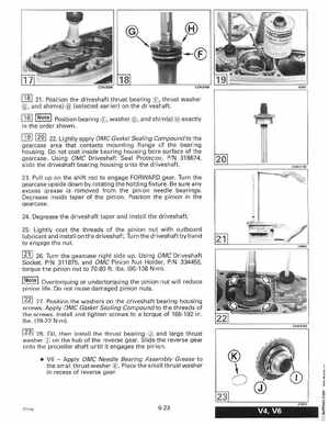 1995 Johnson Evinrude "EO" 90 CV 85 thru 115 Service Manual, P/N 503150, Page 210