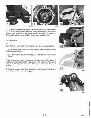 1995 Johnson Evinrude "EO" 90 CV 85 thru 115 Service Manual, P/N 503150, Page 217