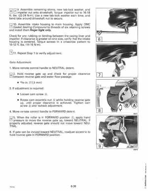 1995 Johnson Evinrude "EO" 90 CV 85 thru 115 Service Manual, P/N 503150, Page 226
