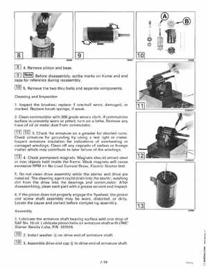 1995 Johnson Evinrude "EO" 90 CV 85 thru 115 Service Manual, P/N 503150, Page 246