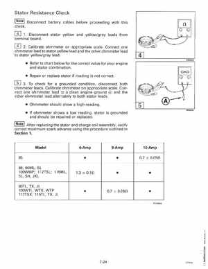 1995 Johnson Evinrude "EO" 90 CV 85 thru 115 Service Manual, P/N 503150, Page 252