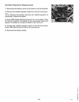 1995 Johnson Evinrude "EO" 90 CV 85 thru 115 Service Manual, P/N 503150, Page 258