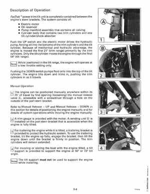 1995 Johnson Evinrude "EO" 90 CV 85 thru 115 Service Manual, P/N 503150, Page 262