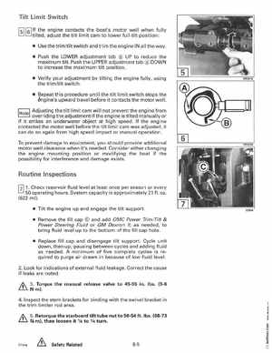 1995 Johnson Evinrude "EO" 90 CV 85 thru 115 Service Manual, P/N 503150, Page 263