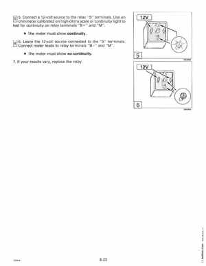 1995 Johnson Evinrude "EO" 90 CV 85 thru 115 Service Manual, P/N 503150, Page 281