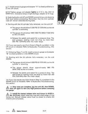 1995 Johnson Evinrude "EO" 90 CV 85 thru 115 Service Manual, P/N 503150, Page 285