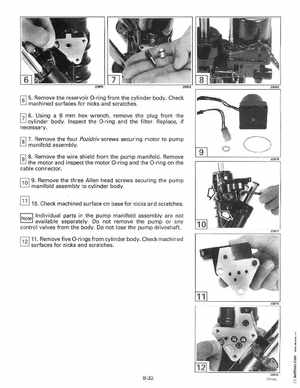 1995 Johnson Evinrude "EO" 90 CV 85 thru 115 Service Manual, P/N 503150, Page 290