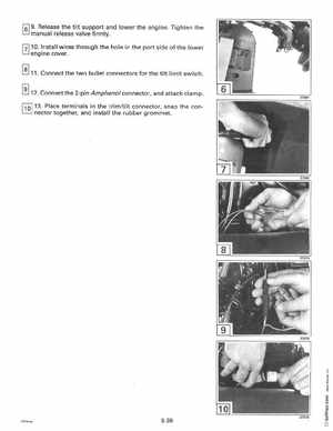 1995 Johnson Evinrude "EO" 90 CV 85 thru 115 Service Manual, P/N 503150, Page 297