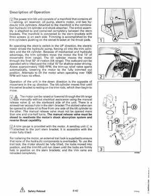 1995 Johnson Evinrude "EO" 90 CV 85 thru 115 Service Manual, P/N 503150, Page 300