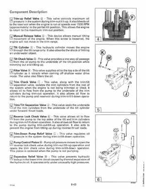 1995 Johnson Evinrude "EO" 90 CV 85 thru 115 Service Manual, P/N 503150, Page 301