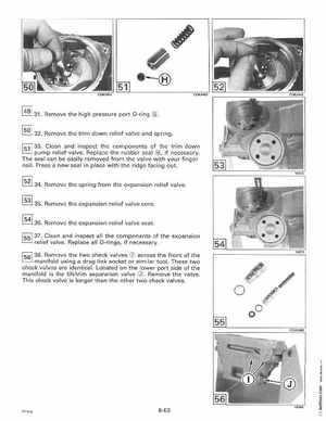 1995 Johnson Evinrude "EO" 90 CV 85 thru 115 Service Manual, P/N 503150, Page 321
