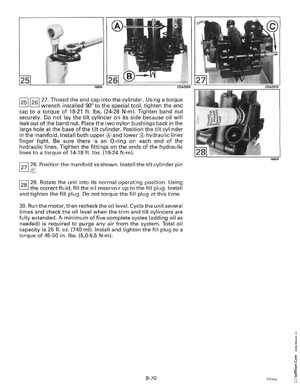 1995 Johnson Evinrude "EO" 90 CV 85 thru 115 Service Manual, P/N 503150, Page 328