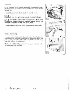 1995 Johnson Evinrude "EO" 90 CV 85 thru 115 Service Manual, P/N 503150, Page 329